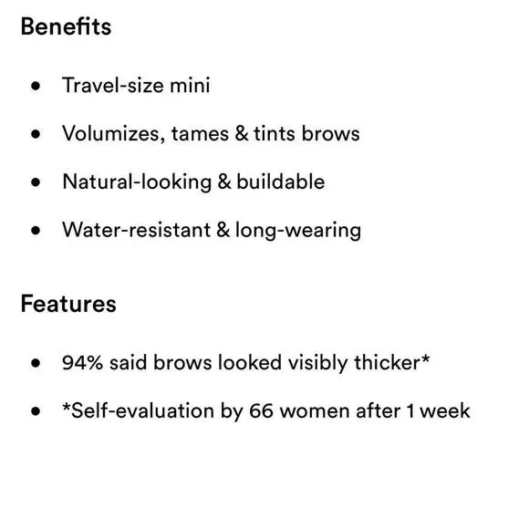 $5❤️🔥 LAST 1! Benefit Gimme Brow+ Tinted Eyebrow Gel 3 NEUTRAL LIGHT BROWN - Picture 6 of 6